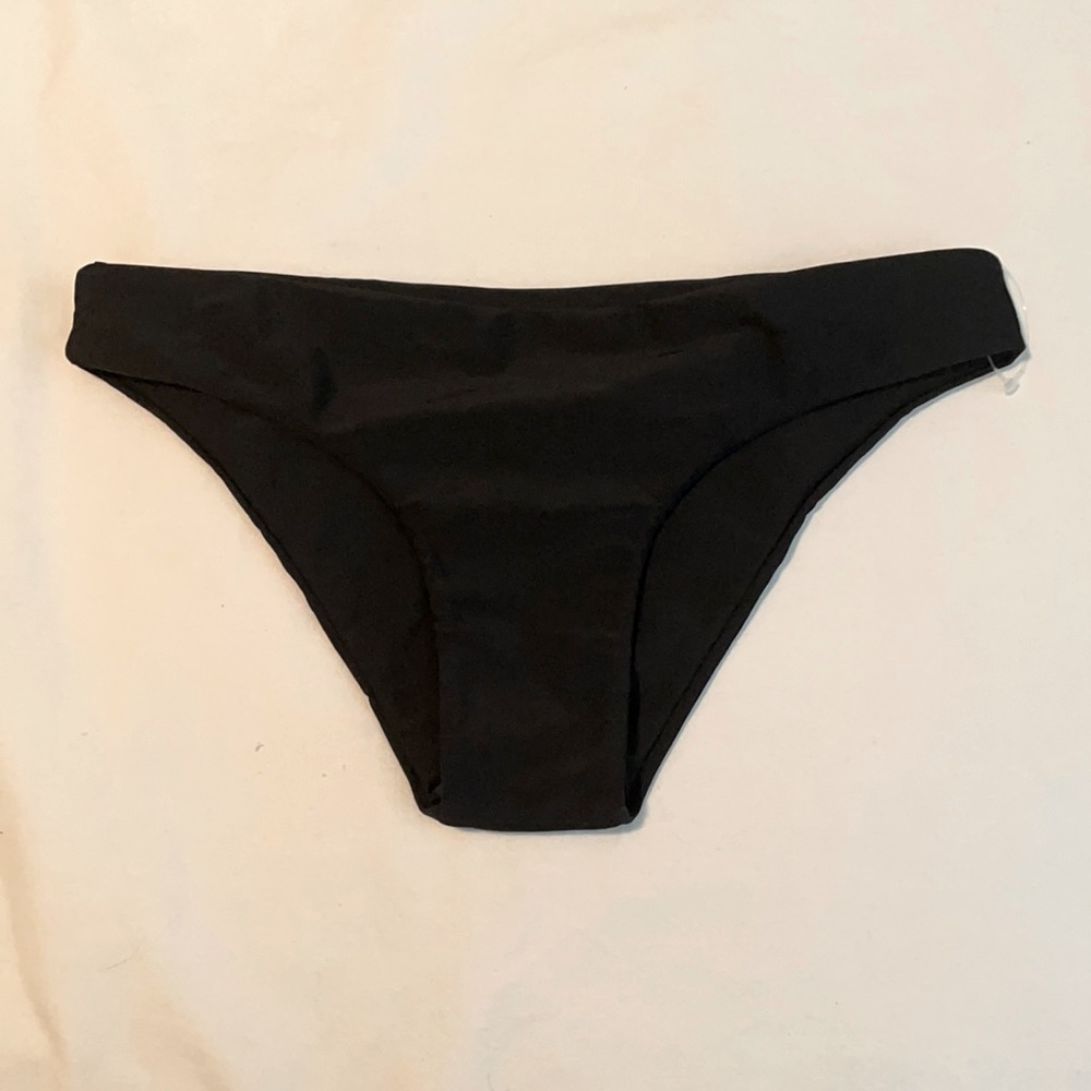 Tori Praver Black Bikini Bottom